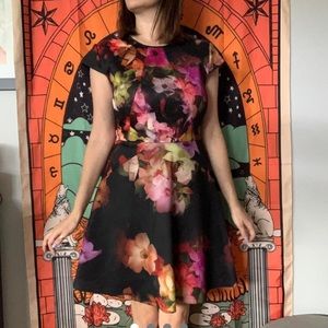 Ted Baker London Watercolor Dress Size 2